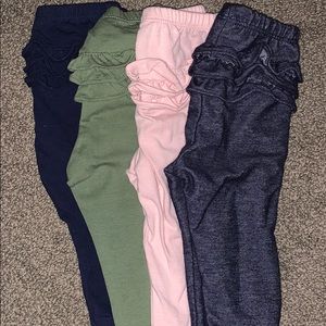 Baby Girl Ruffle Leggings Set 6-12m
